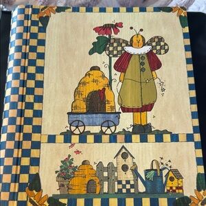 Greeting card organizer and card holder.